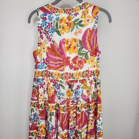 NWT Sezane X Farm Rio Alamedee Maxi Dress Size 4 - Picture 11 of 17